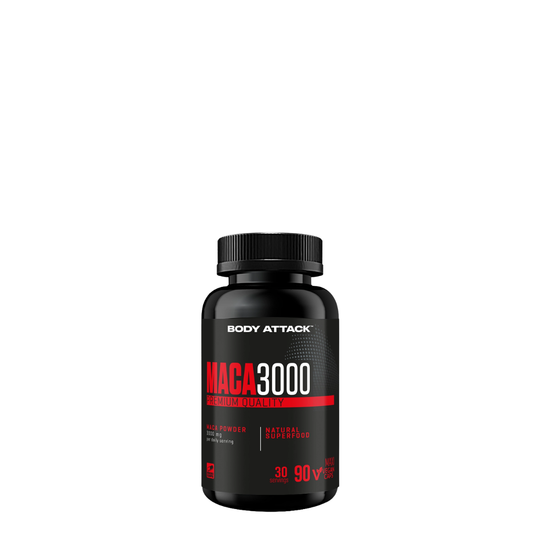 Body Attack, Maca 3000, 90 Kapseln