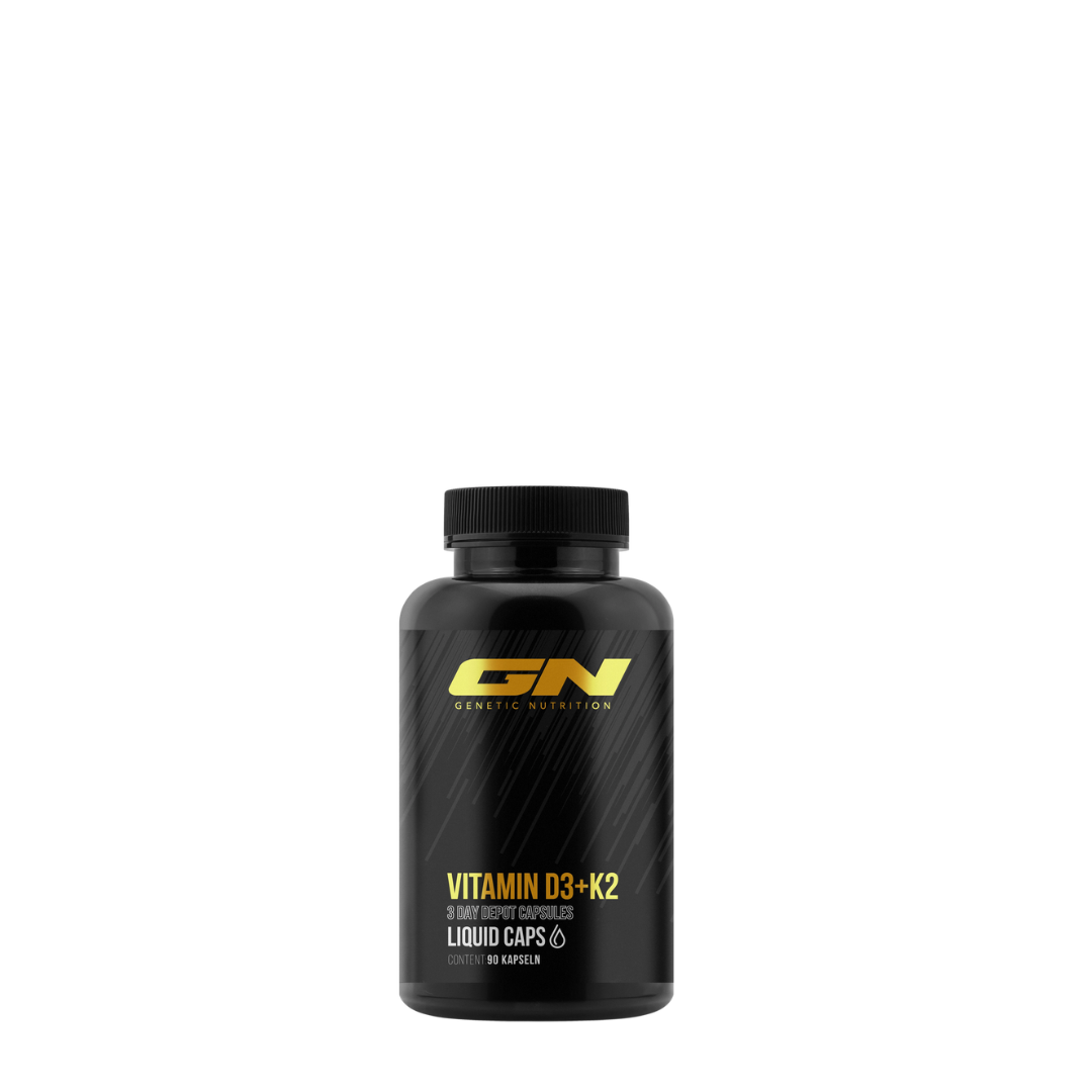 GN, Vitamin D3+K2, 90 Liquid Kapseln