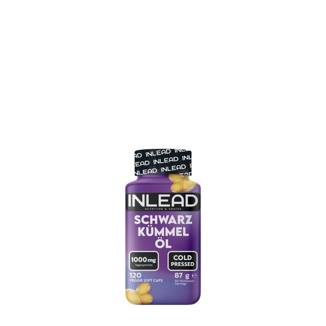 Inlead, Schwarzkümmelöl, 120 Caps