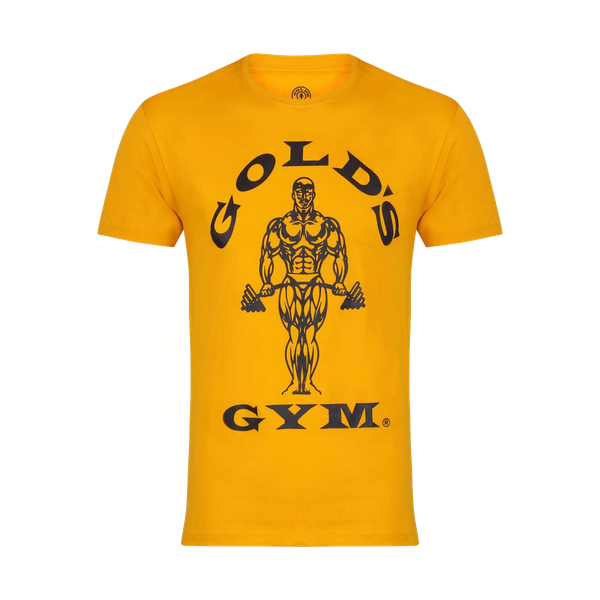 Gold´s Gym, Muscle Joe T-Shirt -Gold
