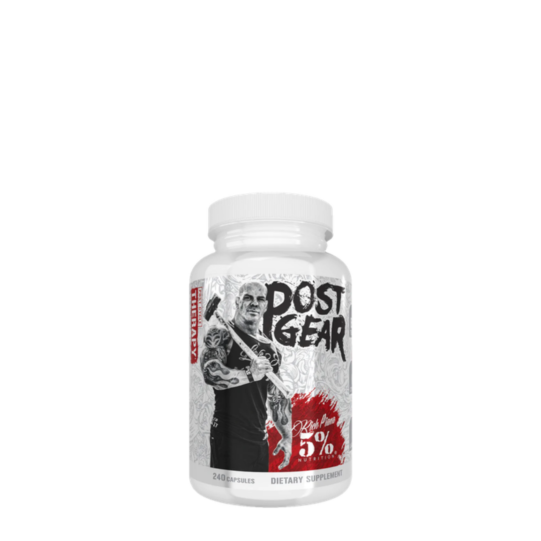 Rich Piana 5% Nutrition, Post Gear PCT Support, 240 Kapseln