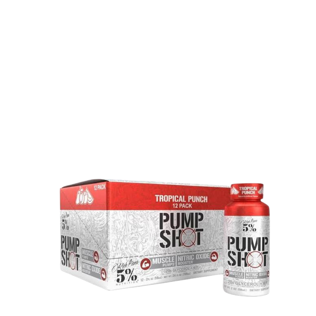Rich Piana 5% Nutrition, Pump Shot, 12 x 59ml