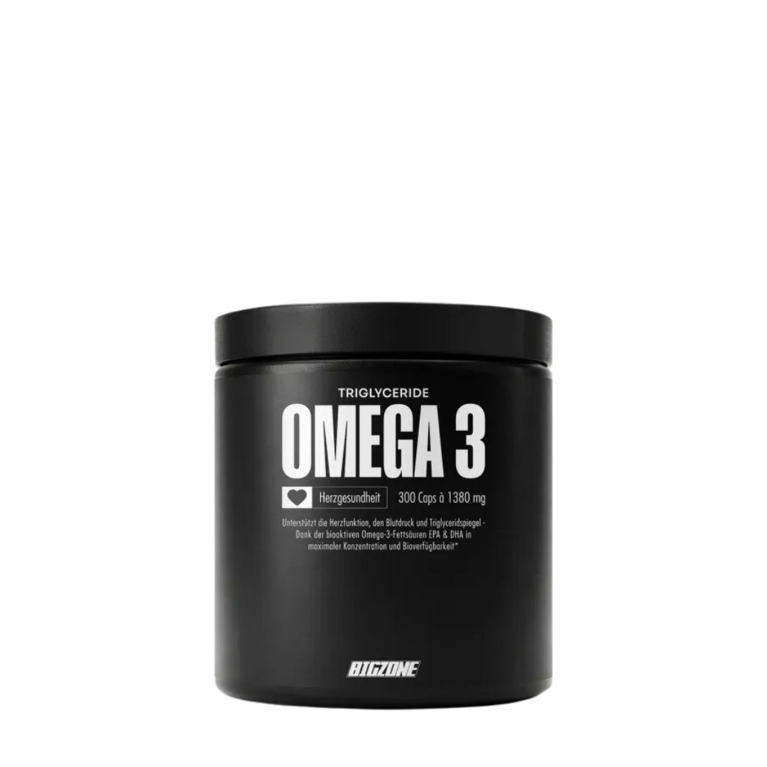 Big Zone, Omega 3 Fury Triglyceride, 300 Kapseln