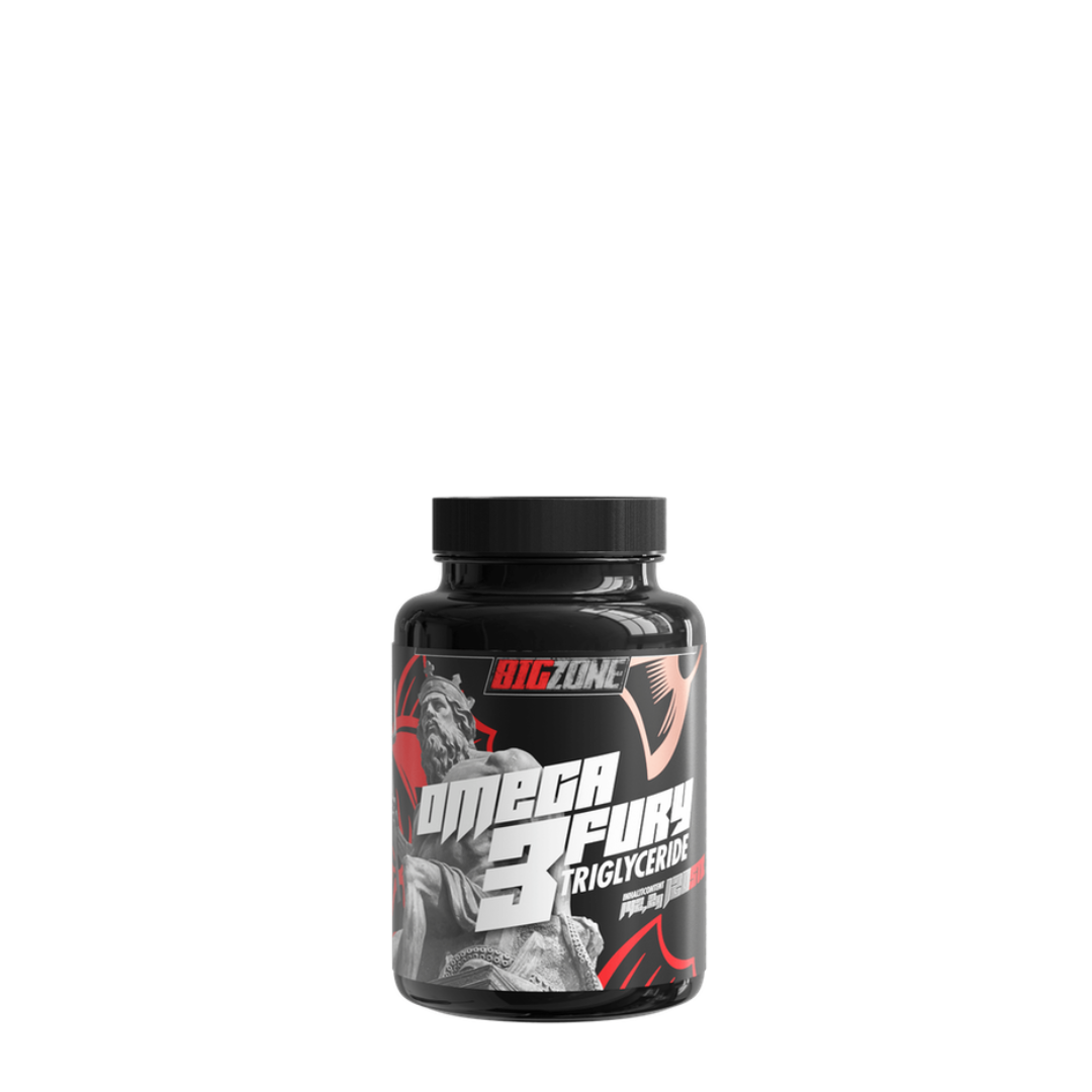 Big Zone, Omega 3 Fury Triglyceride, 120 Kapseln