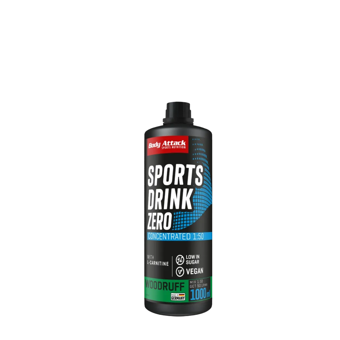 Body Attack, Sports Drink Zero, 1000 ml