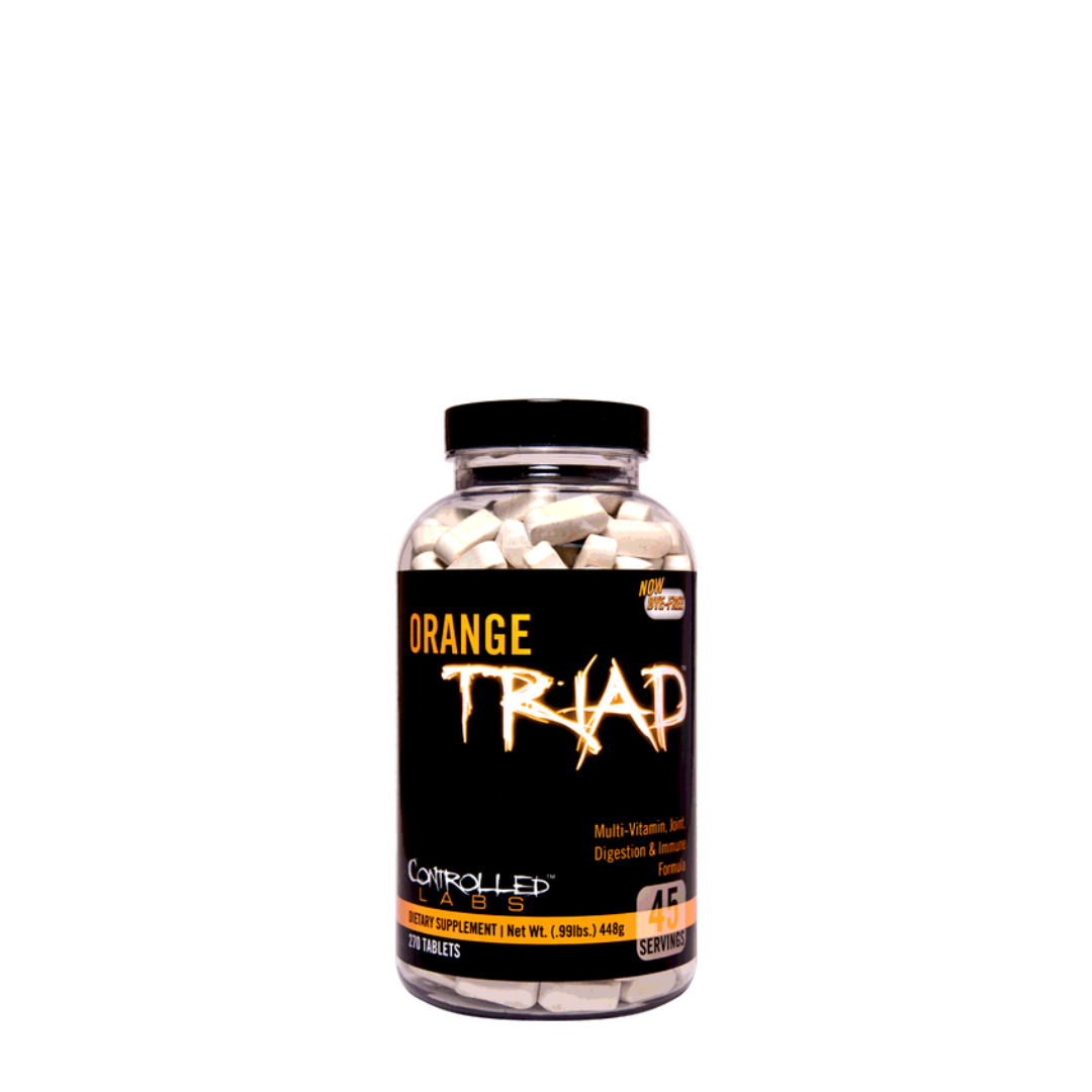 Controlled Labs, Orange Triad / Daily Multivitamin, 270 Tabletten