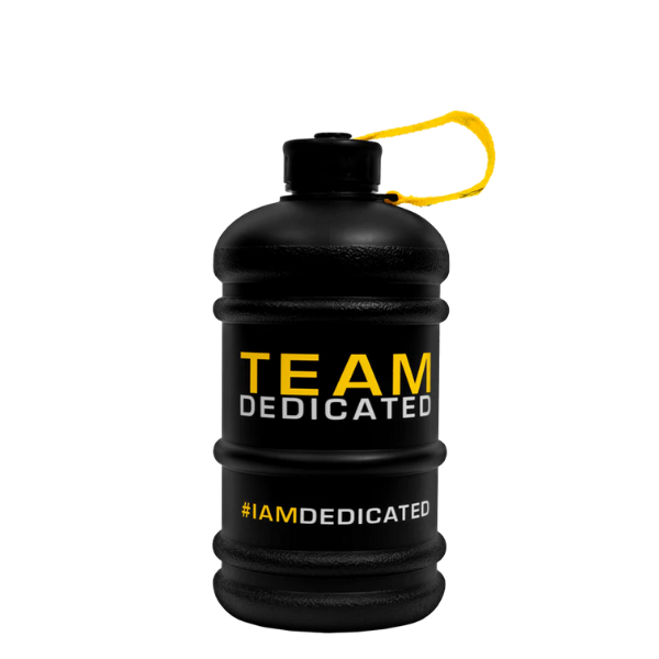 Dedicated, Matt Black Water Jug, 2,2l