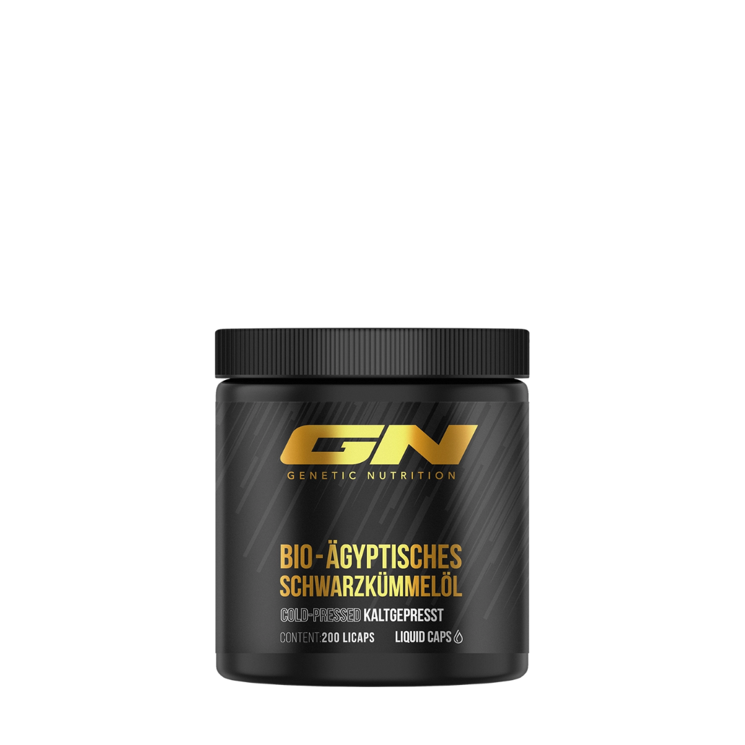 GN, Bio- Ägyptisches Schwarzkümmel Öl, 200 Kapseln