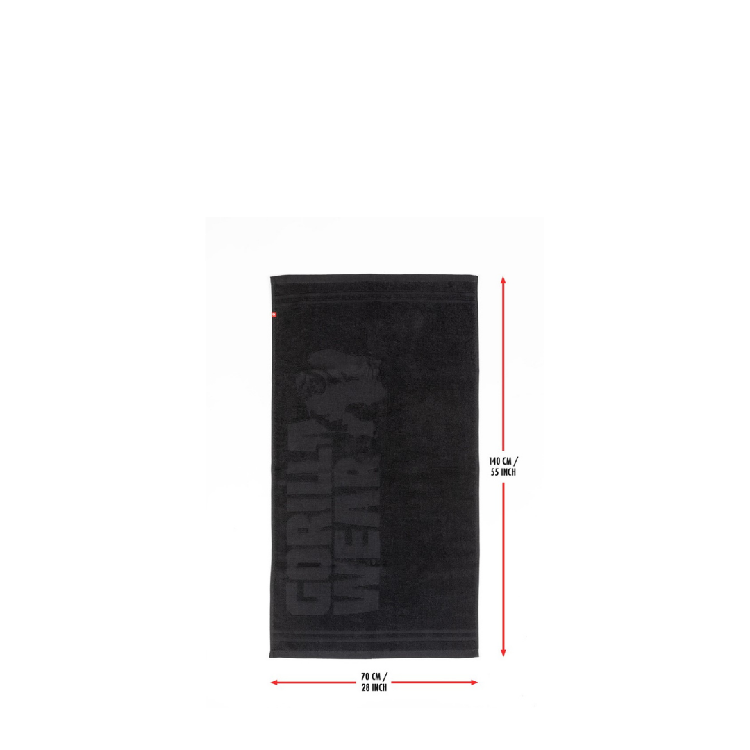 Gorilla Wear, Handtuch, Schwarz