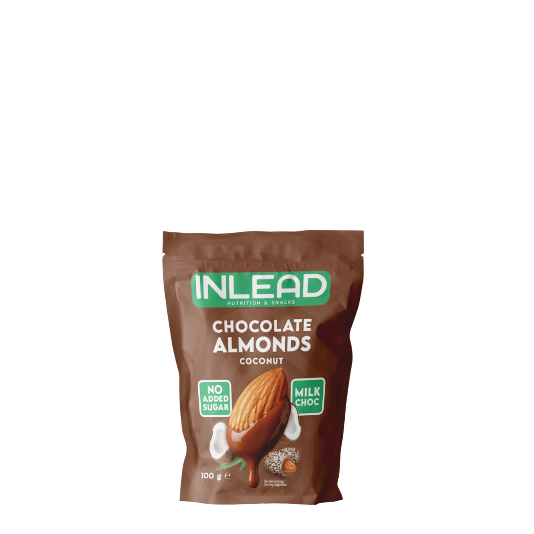 Inlead, Chocolate Almonds, 100g