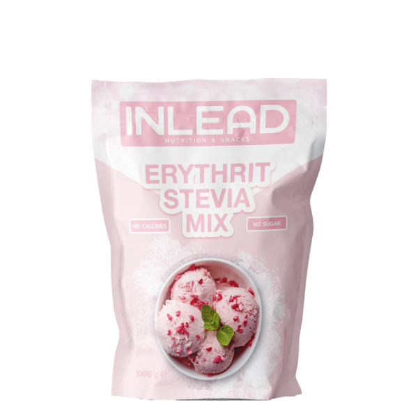 Inlead, Erythrit Stevia Mix, 1000g