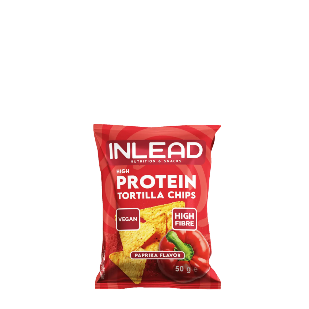 Inlead, High Protein Tortilla Chips, 50 g