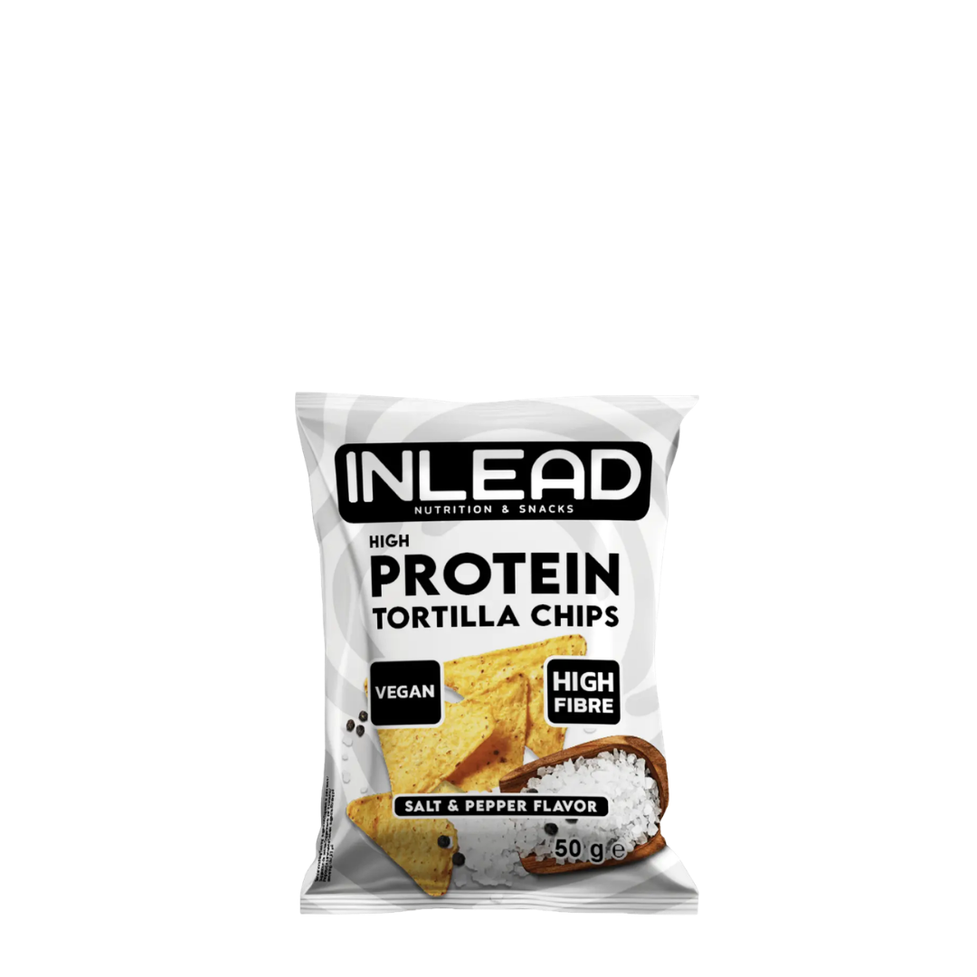 Inlead, High Protein Tortilla Chips, 50 g