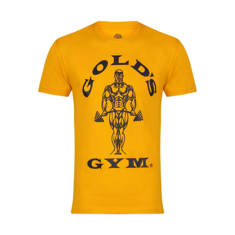 Gold´s Gym, Muscle Joe T-Shirt -Gold