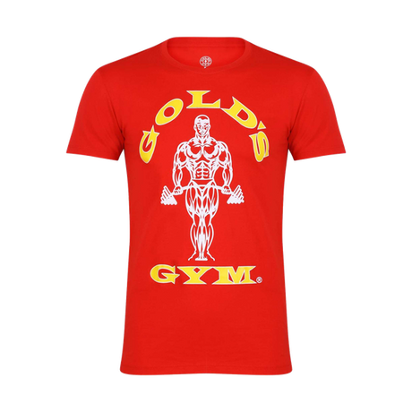Gold´s Gym, Muscle Joe T-Shirt -Rot