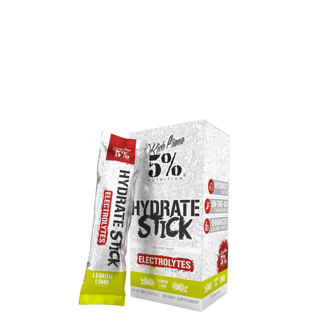 Rich Piana 5% Nutrition, Hydrate Stick, 10 x 9g