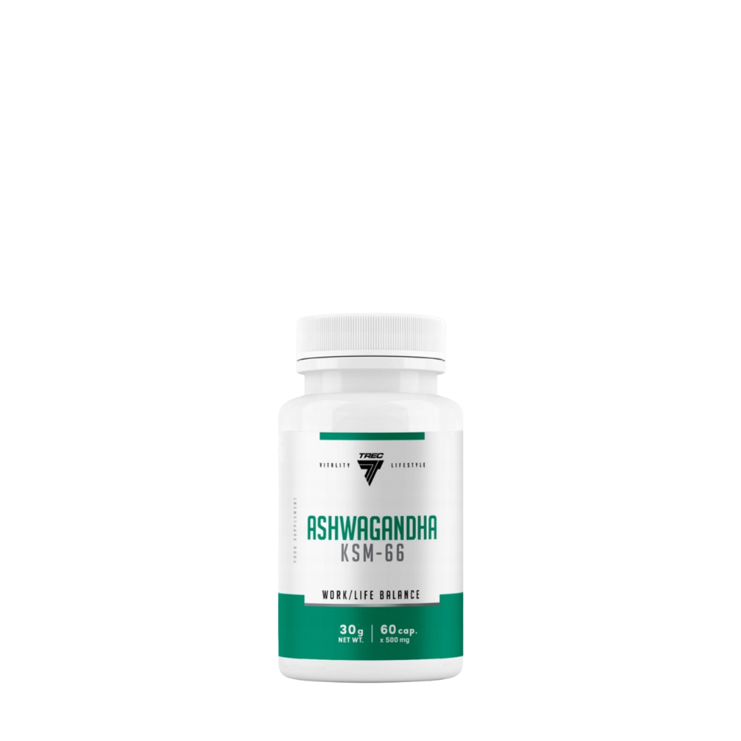Trec Nutrition, Ashwagandha KSM-66, 60 Kapseln